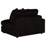 Blaine Upholstered Reversible Chaise Sectional Sofa Chocolate | Brown | Chocolate Brown | 509879