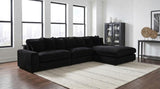 Blaine Upholstered Reversible Chaise Sectional Sofa Black | Black | 509889-SET