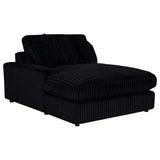 Blaine Upholstered Reversible Chaise Sectional Sofa Black | Black | 509889