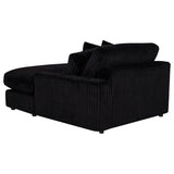 Blaine Upholstered Reversible Chaise Sectional Sofa Black | Black | 509889