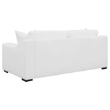 Ashlyn Upholstered Sloped Arm Sofa White | White | 509891