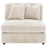 Blaine Upholstered Armless Chair Sand | Beige | Sand | 509897