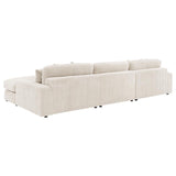 Blaine Upholstered Reversible Chaise Sectional Sofa Sand | Beige | Sand | 509899-SET