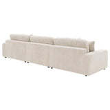Blaine Upholstered Reversible Chaise Sectional Sofa Sand | Beige | Sand | 509899-SET