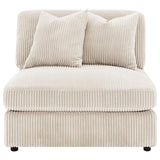 Blaine Upholstered Reversible Chaise Sectional Sofa Sand | Beige | Sand | 509899-SET