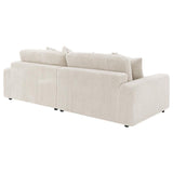 Blaine Upholstered Reversible Chaise Sectional Sofa Sand | Beige | Sand | 509899