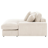 Blaine Upholstered Reversible Chaise Sectional Sofa Sand | Beige | Sand | 509899
