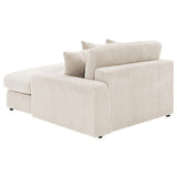 Blaine Upholstered Reversible Chaise Sectional Sofa Sand | Beige | Sand | 509899