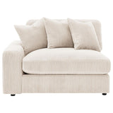 Blaine Upholstered Reversible Chaise Sectional Sofa Sand | Beige | Sand | 509899