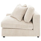 Blaine Upholstered Reversible Chaise Sectional Sofa Sand | Beige | Sand | 509899