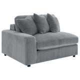 Blaine Upholstered Reversible Chaise Sectional Sofa Fog | Grey | Fog | 509900-SET