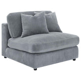 Blaine Upholstered Reversible Chaise Sectional Sofa Fog | Grey | Fog | 509900-SET