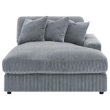 Blaine Upholstered Reversible Chaise Sectional Sofa Fog | Grey | Fog | 509900