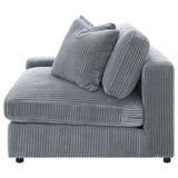 Blaine Upholstered Reversible Chaise Sectional Sofa Fog | Grey | Fog | 509900