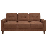 Bowen II Fabric Upholstered Track Arm Sofa Rust | Orange | Rust | 509971