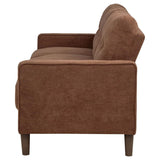 Bowen II Fabric Upholstered Track Arm Sofa Rust | Orange | Rust | 509971