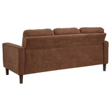 Bowen II Fabric Upholstered Track Arm Sofa Rust | Orange | Rust | 509971