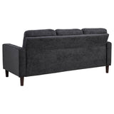 Bowen II 3-piece Upholstered Track Arm Sofa Set Steel Grey | Grey | Steel Grey | 509981-S3
