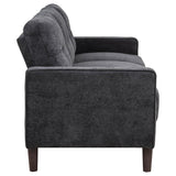Bowen II 3-piece Upholstered Track Arm Sofa Set Steel Grey | Grey | Steel Grey | 509981-S3