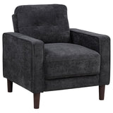Bowen II 3-piece Upholstered Track Arm Sofa Set Steel Grey | Grey | Steel Grey | 509981-S3