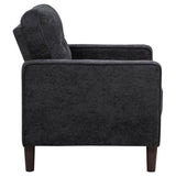 Bowen II 3-piece Upholstered Track Arm Sofa Set Steel Grey | Grey | Steel Grey | 509981-S3