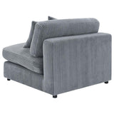 Blaine Upholstered Armless Chair Fog | Grey | Fog | 509997