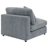 Blaine Upholstered Armless Chair Fog | Grey | Fog | 509997
