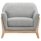 Vaughn 3-piece Fabric Upholstered Flared Arm Sofa Set Grey | Grey | 511071-S3