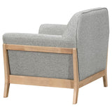 Vaughn 3-piece Fabric Upholstered Flared Arm Sofa Set Grey | Grey | 511071-S3