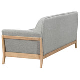 Vaughn Fabric Upholstered Flared Arm Sofa Grey | Grey | 511071