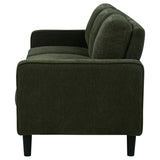 Ruth 77-inch Fabric Upholstered Track Arm Sofa Matcha Green | Green | Matcha | 511214
