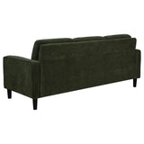 Ruth 77-inch Fabric Upholstered Track Arm Sofa Matcha Green | Green | Matcha | 511214