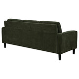 Ruth 77-inch Fabric Upholstered Track Arm Sofa Matcha Green | Green | Matcha | 511214