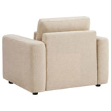 Amador 3-piece Chenille Upholstered Track Arm Sofa Set Camel | Beige | Camel | 511231-S3