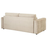 Amador Chenille Upholstered Track Arm Sofa Camel | Beige | Camel | 511231