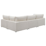 Serene 4-piece Upholstered Modular Sectional Sofa Beige | Beige | 551321-SETA