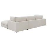 Serene 4-piece Upholstered Modular Sectional Sofa Beige | Beige | 551321-SETB