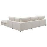 Serene 5-piece Upholstered Modular Sectional Sofa Beige | Beige | 551321-SETC