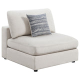 Serene 5-piece Upholstered Modular Sectional Sofa Beige | Beige | 551321-SETC