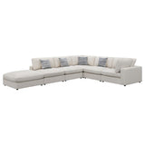 Serene 6-piece Upholstered Modular Sectional Sofa Beige | Beige | 551321-SET