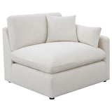 Hobson 4-piece Upholstered Modular Sectional Sofa Ivory | Ivory | 551451-SETB