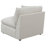 Hobson Upholstered Armless Chair Ivory | King | Ivory | 551451