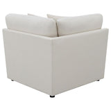 Hobson Upholstered Corner Ivory | Ivory | 551452