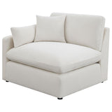 Hobson Upholstered LAF Chair Ivory | Full | Ivory | 551454LAF
