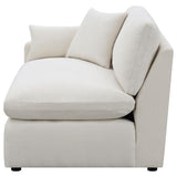 Hobson Upholstered LAF Chair Ivory | Full | Ivory | 551454LAF