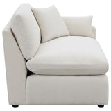 Hobson Upholstered LAF Chair Ivory | Full | Ivory | 551454LAF