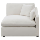 Hobson Upholstered RAF Chair Ivory | Full | Ivory | 551454RAF