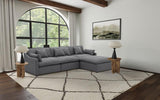 Hobson 4-piece Upholstered Modular Sectional Sofa Charcoal | Grey | Charcoal | 551455-SETB
