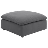 Hobson 4-piece Upholstered Modular Sectional Sofa Charcoal | Grey | Charcoal | 551455-SETB