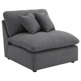 Hobson 6-piece Upholstered Modular Sectional Sofa Charcoal | Grey | Charcoal | 551455-SET